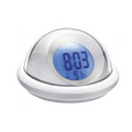 Globe Digital Clock / White